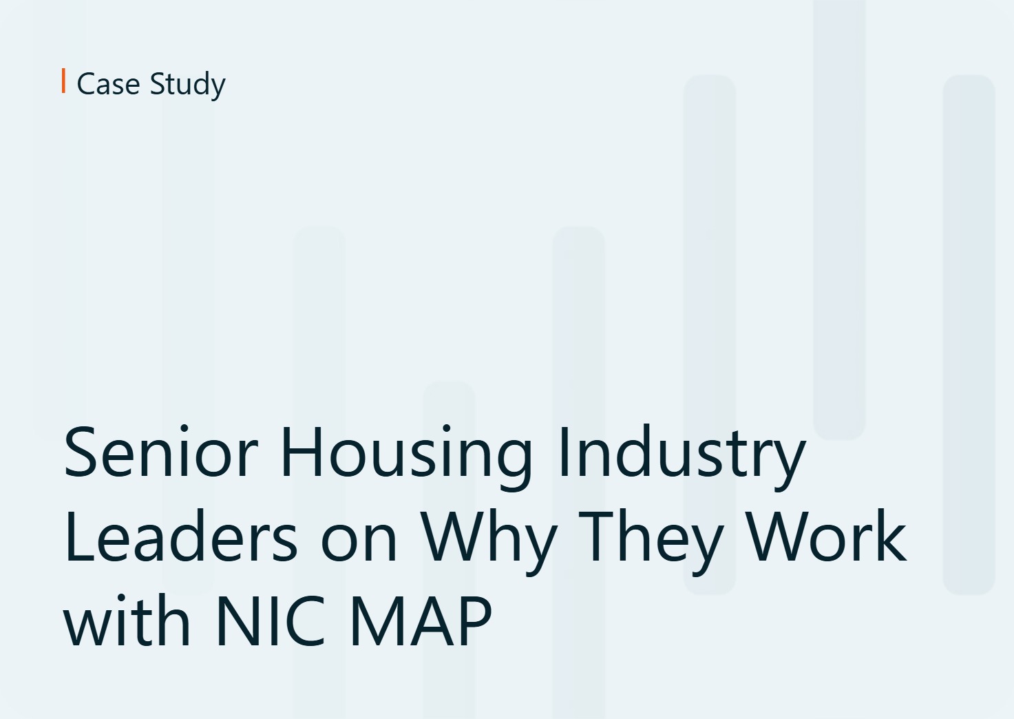 Senior Housing Industry Leaders on Why They Work with NIC MAP