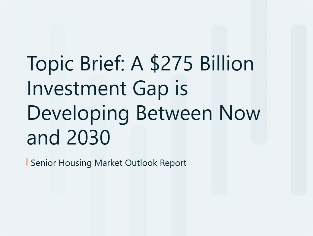 Topic Brief: A $275 Billion Investment Gap is Developing Between Now and 2030