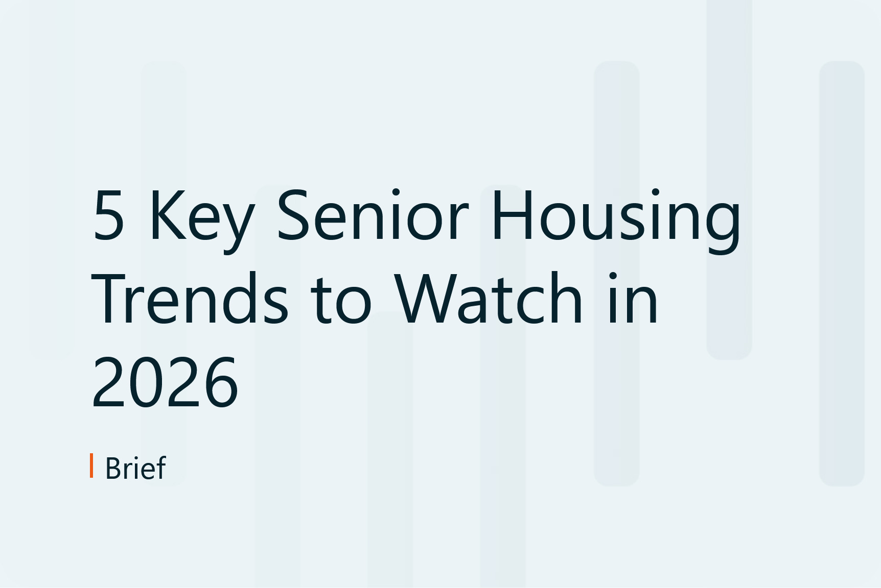 5 Key Senior Housing Trends to Watch in 2026